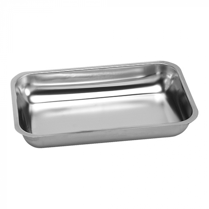 Bac à viande 18/8 - 30x20x6.5 cm